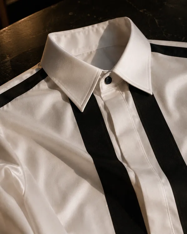 Mens_White_Giza_Cotton_Contrast_Stripe_Shirt(GSG1020)