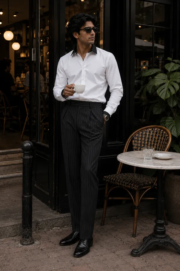 Mens_White_Giza_Cotton_Contrast_Collar_Shirt(GSG1028)