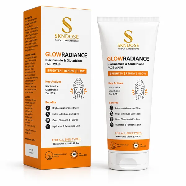 SKNDOSE_Glowradiance_Niacinamide_And_Glutathione_Face_Wash