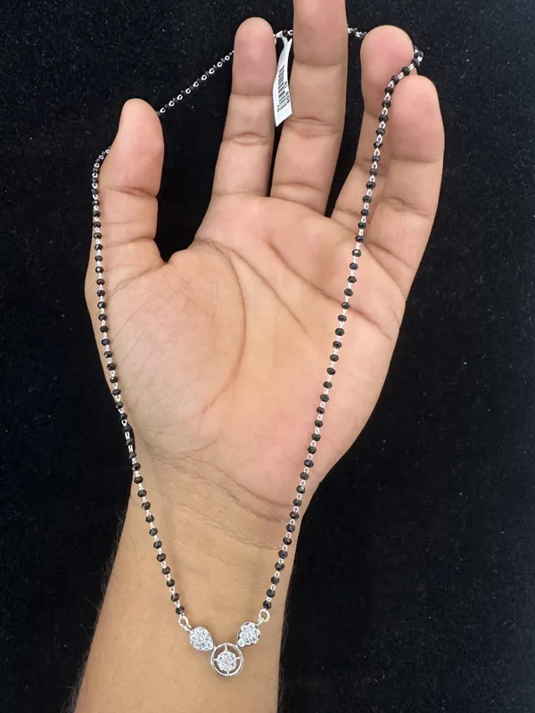 Silver_Sterling_Black_Beaded_Circle_Pendant_Mangalsutra_For_Women