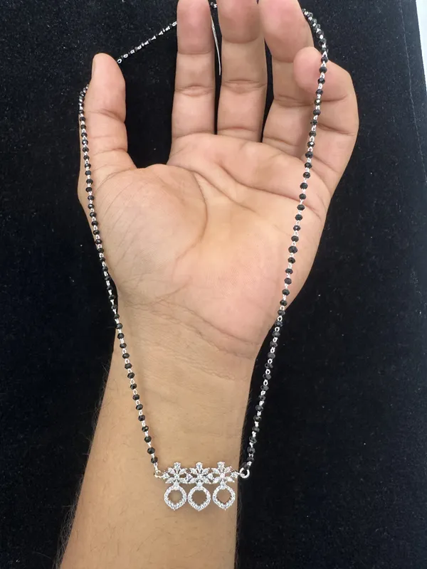 Silver_And_Black_Sterling_Silver_Black_Bead_Chain_Mangalsutra_For_Women