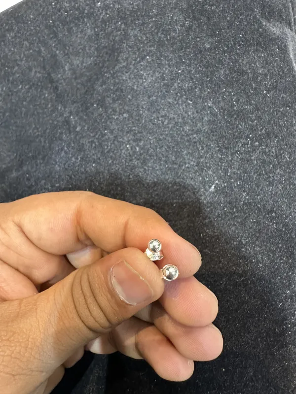 Silver_Sterling_Silver_Round_Stone_Stud_Earrings_For_Women