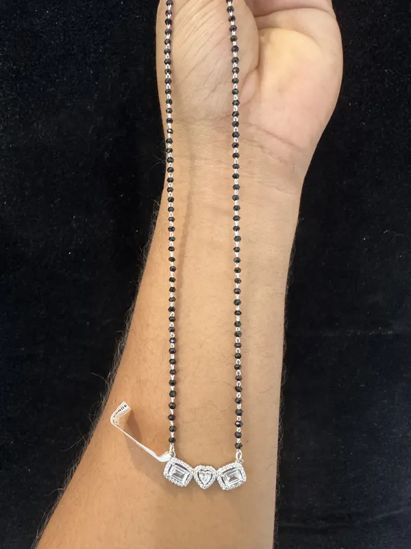 Silver_Sterling_Black_Beaded_Cz_Solitaire_Pendant_Mangalsutra_For_Women