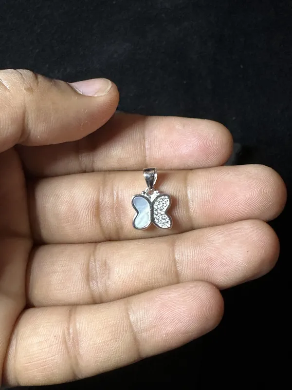 Silver_Sterling_Mother_Of_Pearl_Butterfly_Pendant_For_Women