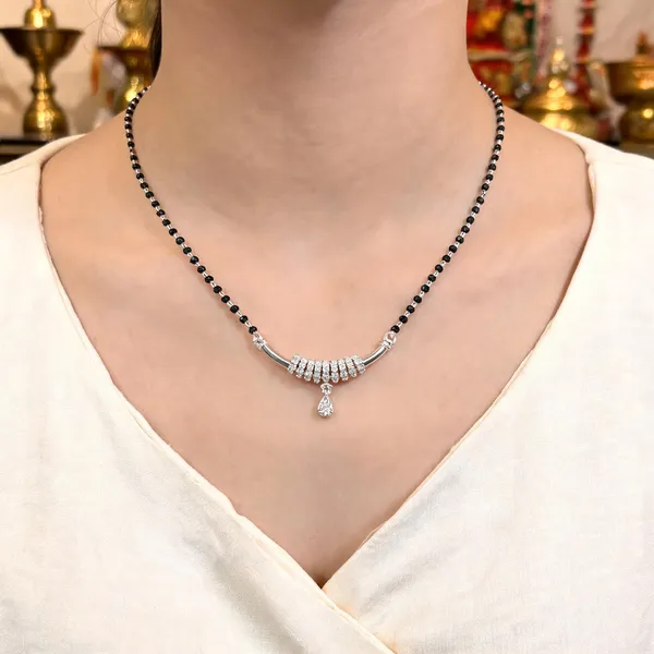 Silver_Sterling_Black_Beaded_Diamond_Design_Mangalsutra_For_Women