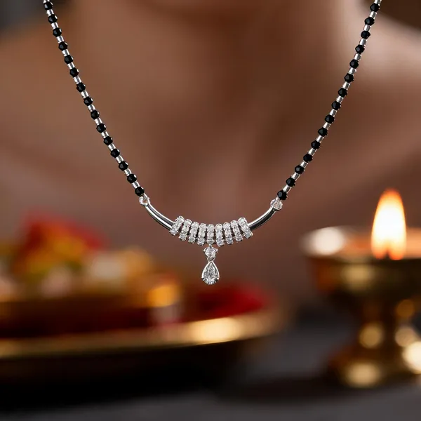 Silver_Sterling_Black_Beaded_Diamond_Design_Mangalsutra_For_Women