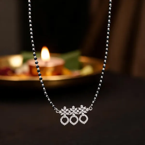 Silver_And_Black_Sterling_Silver_Black_Bead_Chain_Mangalsutra_For_Women