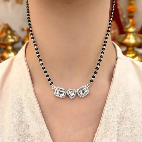 Silver_Sterling_Black_Beaded_Cz_Solitaire_Pendant_Mangalsutra_For_Women