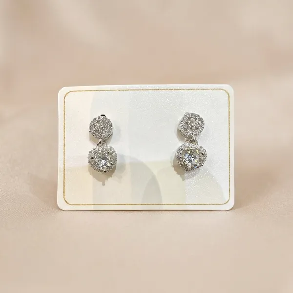 Silver_Sterling_Silver_Cubic_Zirconia_Drop_Earrings_For_Women