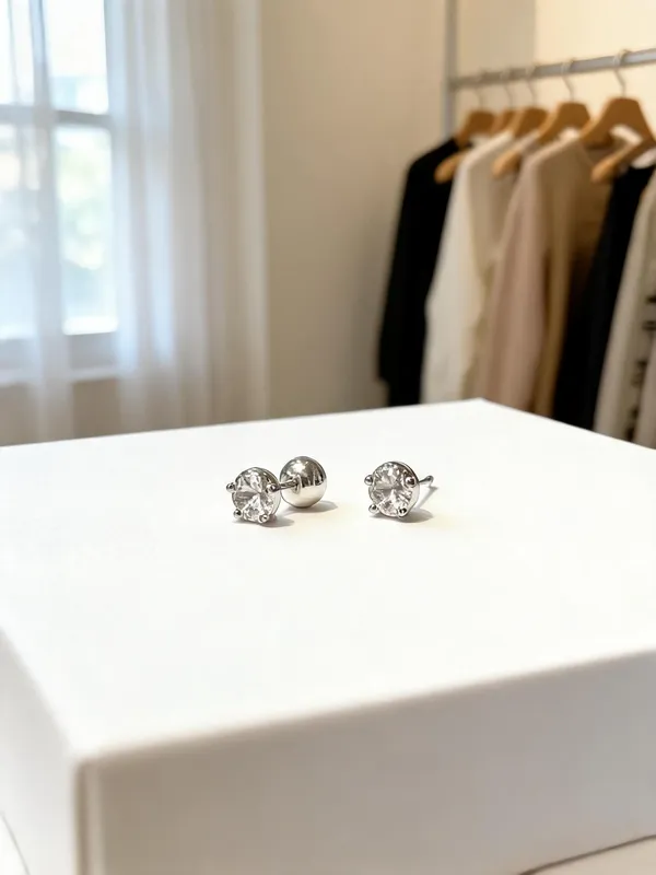 Silver_Sterling_Silver_Round_Crystal_Stud_Earrings_For_Women