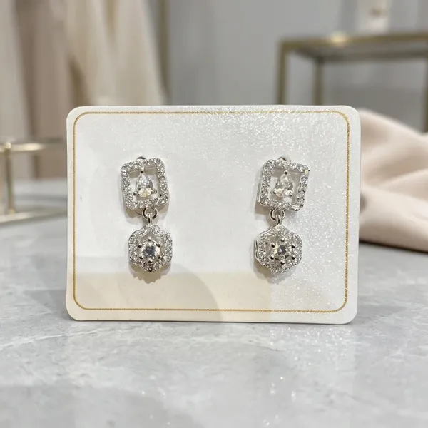 Silver_Sterling_Studded_Drop_Top_Earrings_For_Women