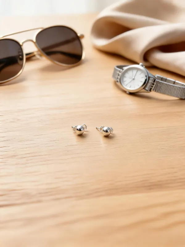 Silver_Sterling_Silver_Round_Stone_Stud_Earrings_For_Women