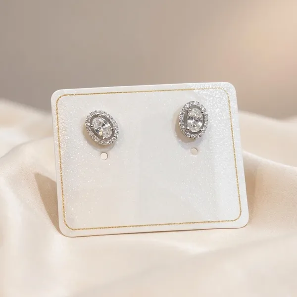 Silver_Oval_Halo_Cubic_Zirconia_Stud_Earrings_For_Women