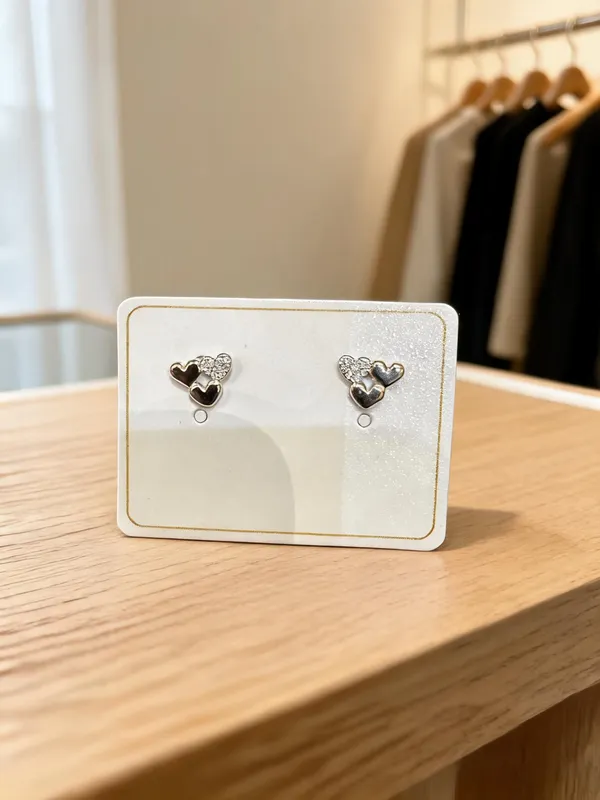 Silver_Sterling_Triple_Heart_Stud_Earrings_For_Women