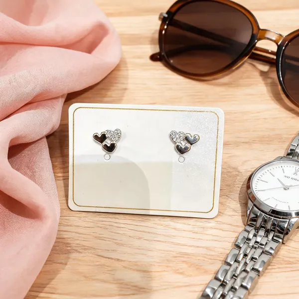 Silver_Sterling_Triple_Heart_Stud_Earrings_For_Women