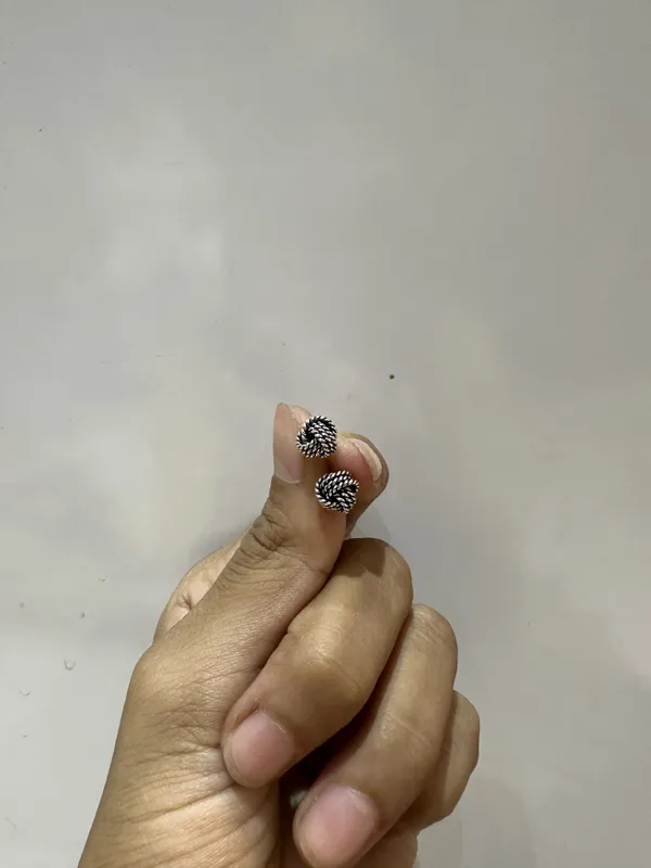 Silver_Sterling_Spiral_Stud_Earrings_For_Women