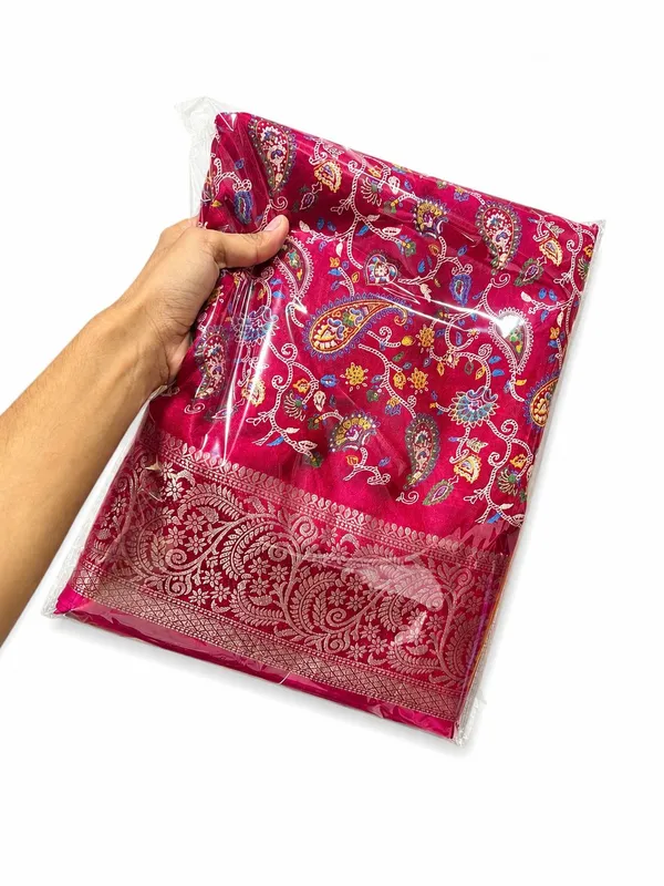 Embroidered_Daily_Wear_Pure_Silk_Saree_(Magenta)
