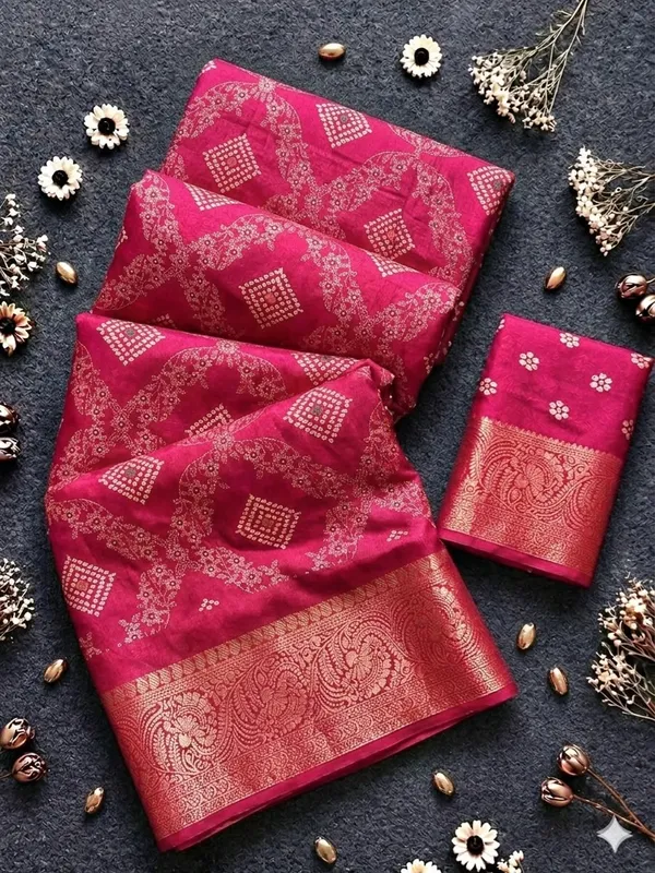 Printed_Bollywood_Chiffon_Saree_(Pink)