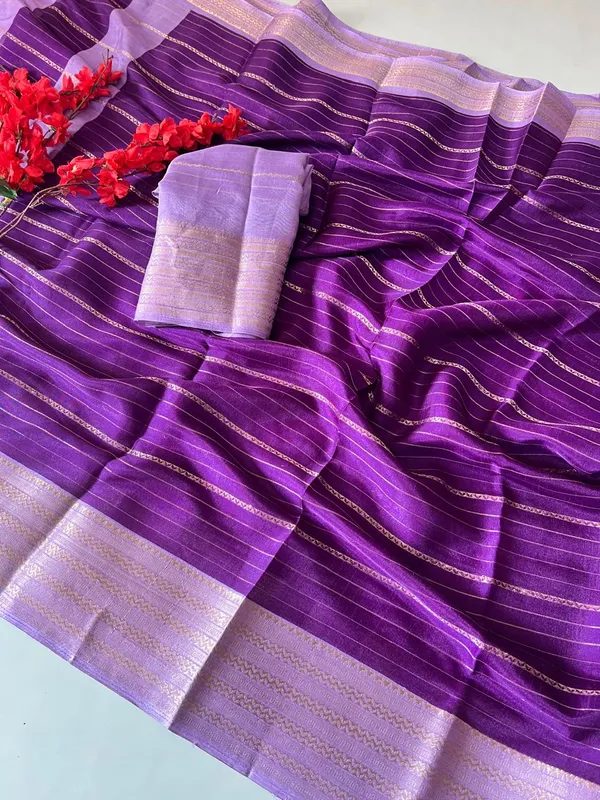 Purple_Cotton_Silk_Striped_And_Woven_Saree_For_Women