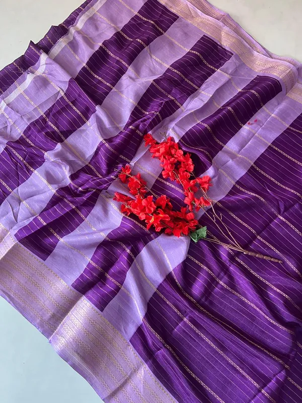 Purple_Cotton_Silk_Striped_And_Woven_Saree_For_Women
