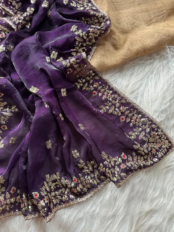 Pure_soft_Fandy_Satin_Silk_Saree_with_Embroidery__Sequence_Work_And_Embroidery_Work__Stich_Blouse
