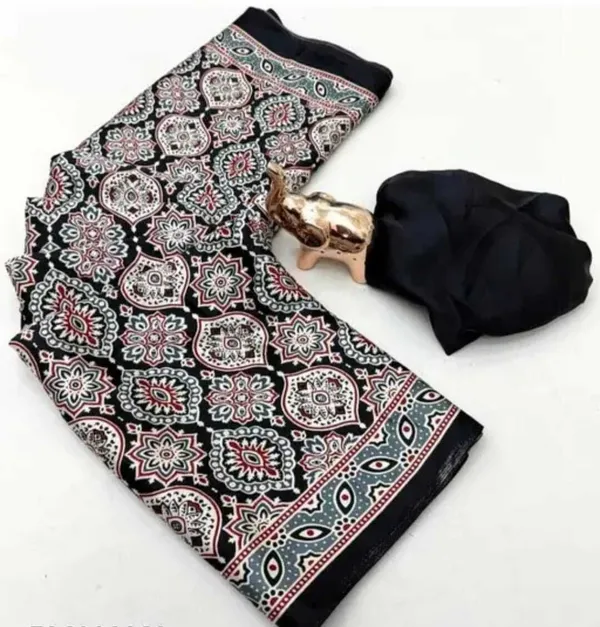 Black_Crepe_Printed_Saree_For_Women