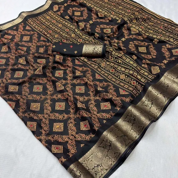 Printed_Mysore_Silk_Blend_Saree_(Multicolor)