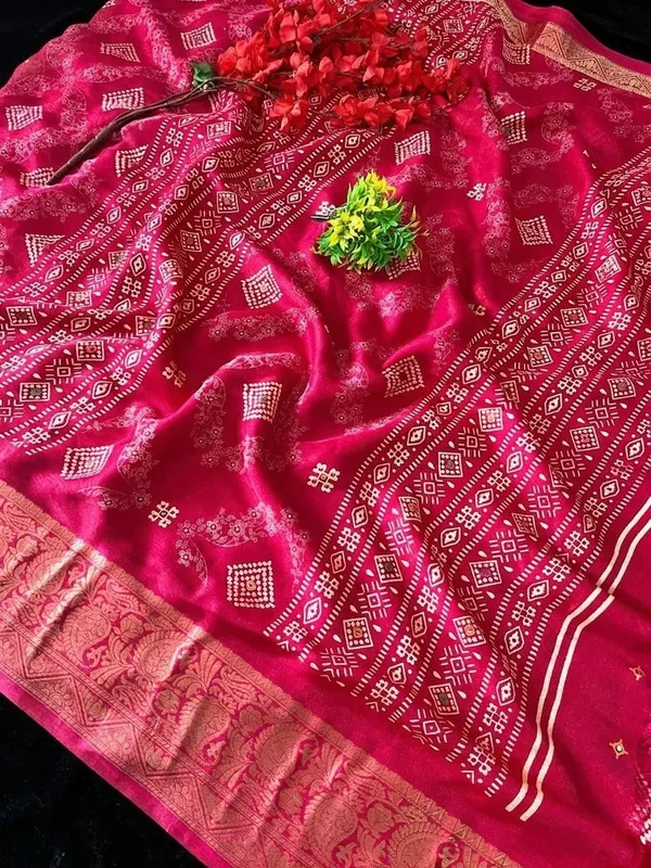 Printed_Mysore_Silk_Blend_Saree_(Black)