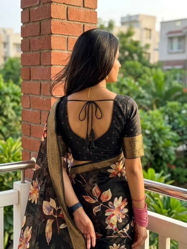Tranding_Marsh_Mellow_Silk_Flower_Print_Saree_With_Printed_Pallu