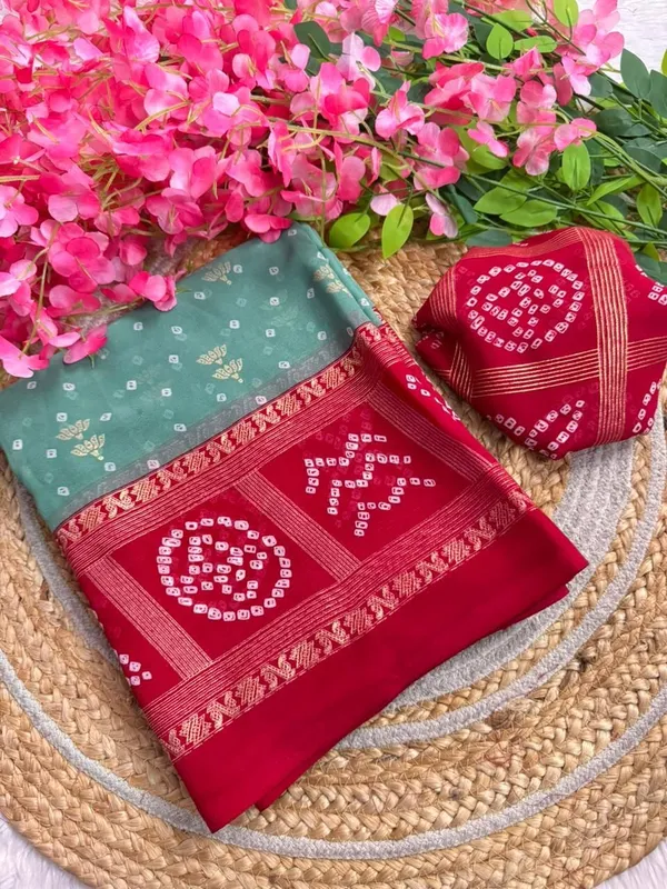 Geometric_Print,_Printed_Bandhani_Georgette_Saree_(Multicolor)