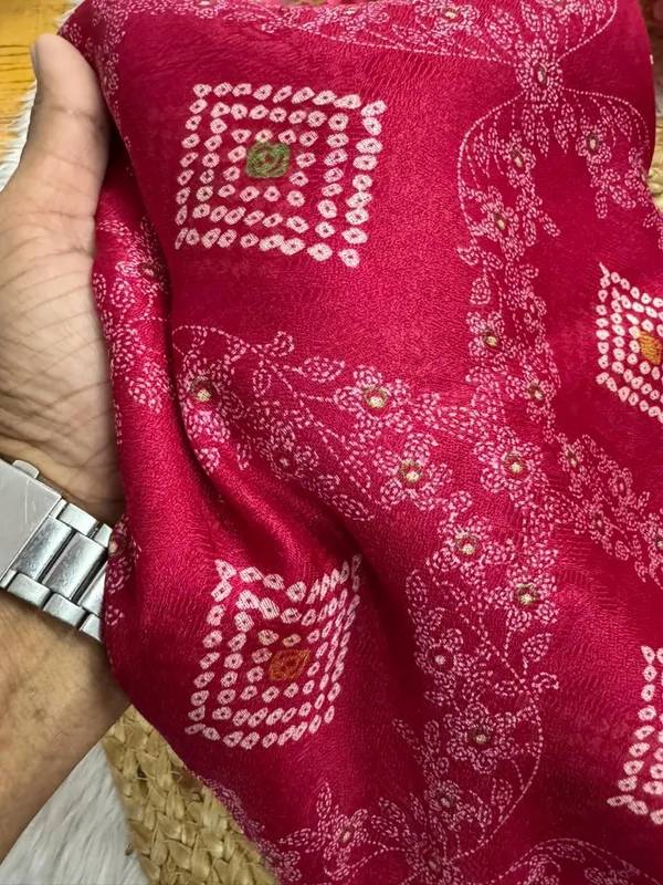 Printed_Bandhani_Pure_Silk_Saree_(Pink)
