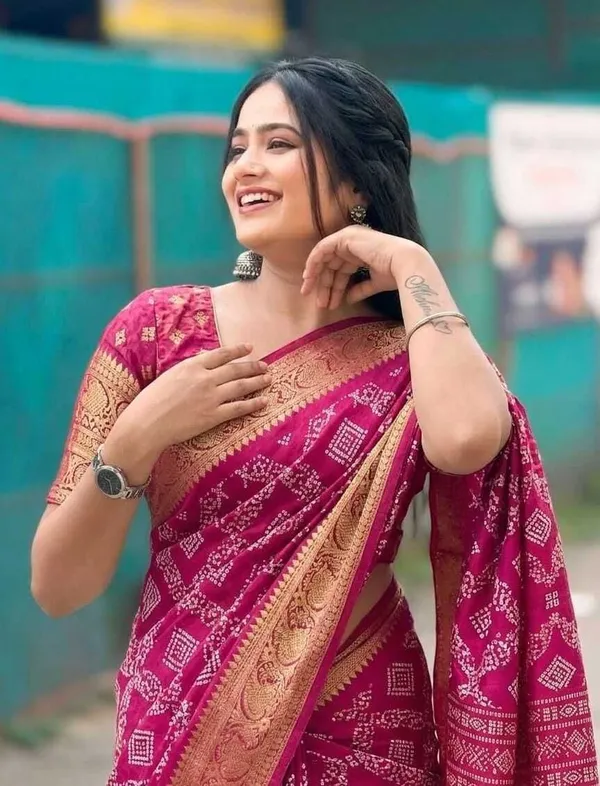 Pink_Cotton_Silk_Printed_Saree_For_Women