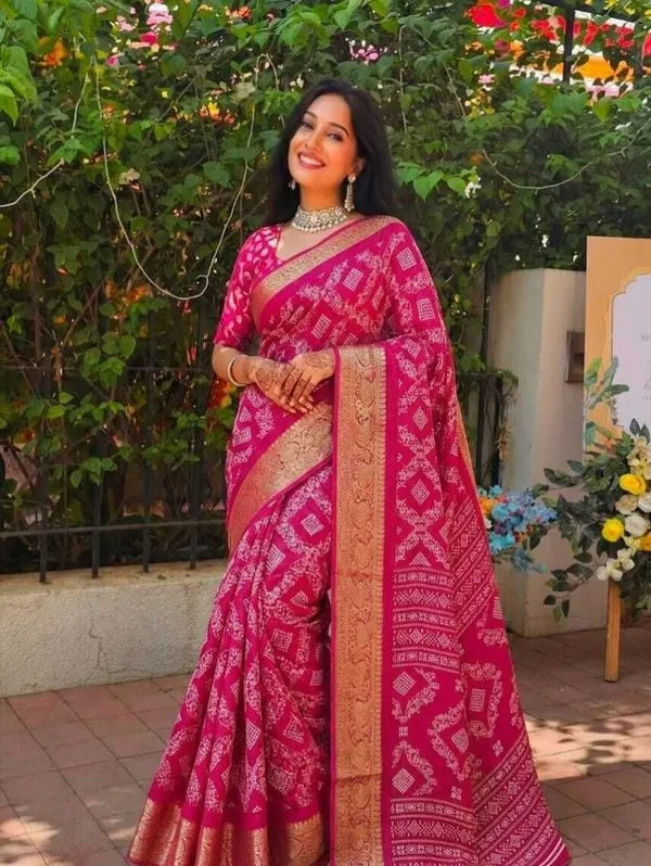 Pink_Cotton_Silk_Printed_Saree_For_Women