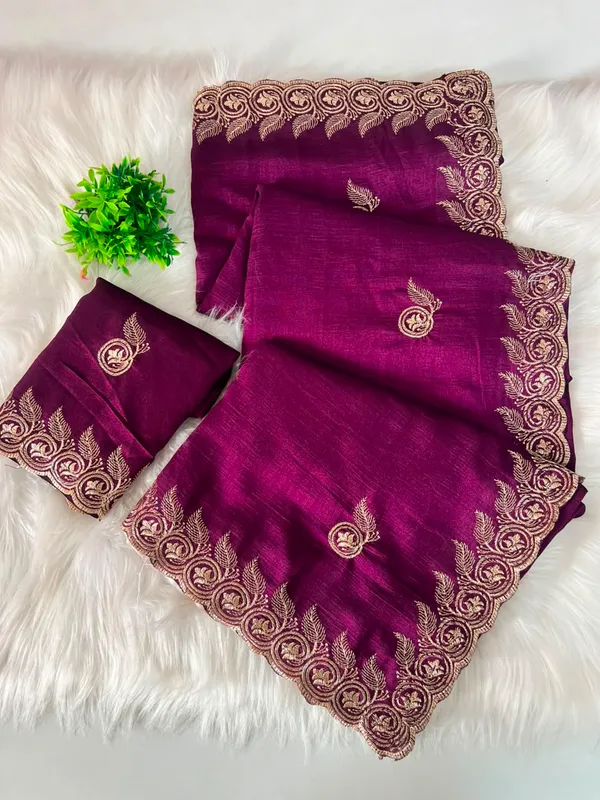 Green_Georgette_Hand_Painted_And_Woven_And_Self_Design_Saree_For_Women