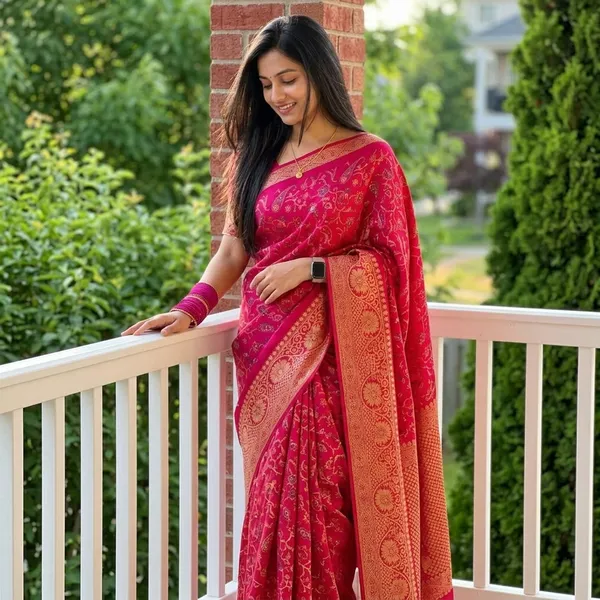 Printed_Mysore_Silk_Blend_Saree_(Pink)