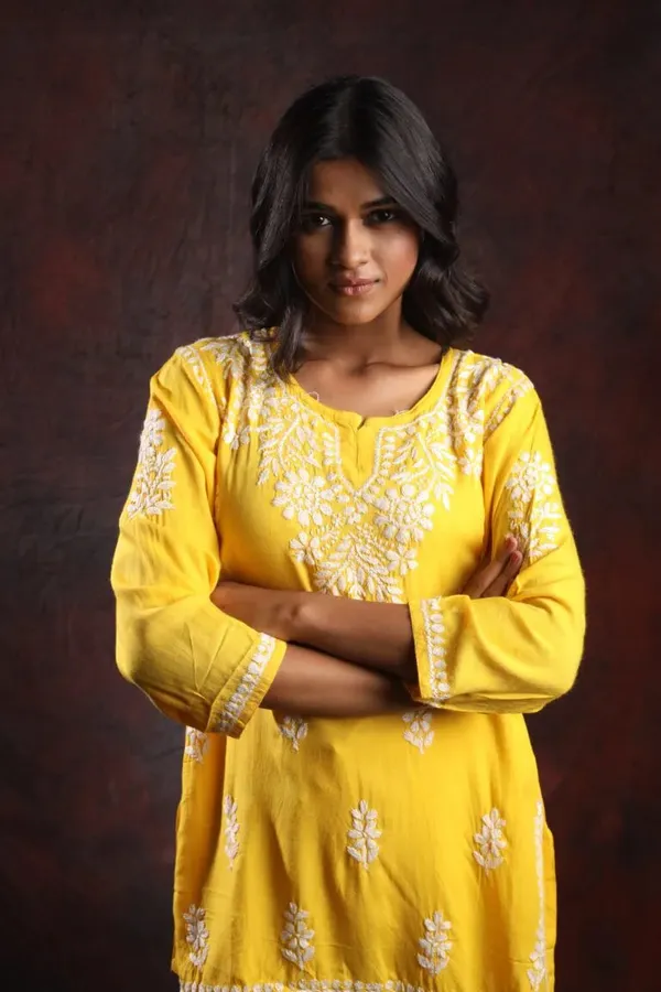 Ishq_Modal_Yellow_Chikankari_Top