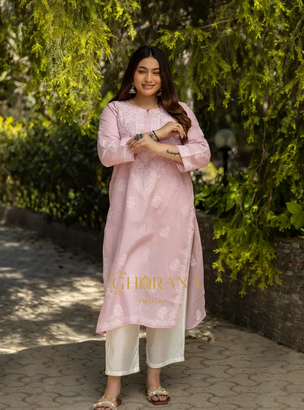 Sahiba_Chikankari_Light_Pink_Cotton_Bakhiya_Work_Kurta_With_Matching_Slip