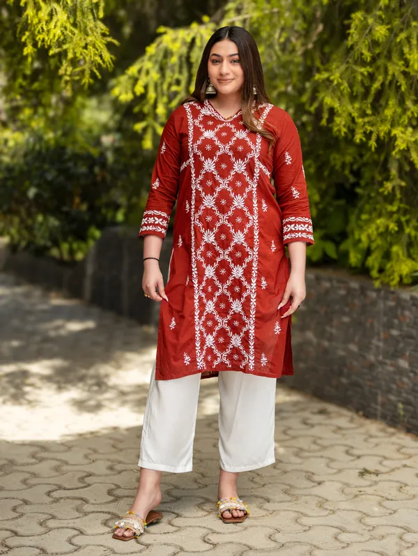 Modal_Chikankari_Pant_White