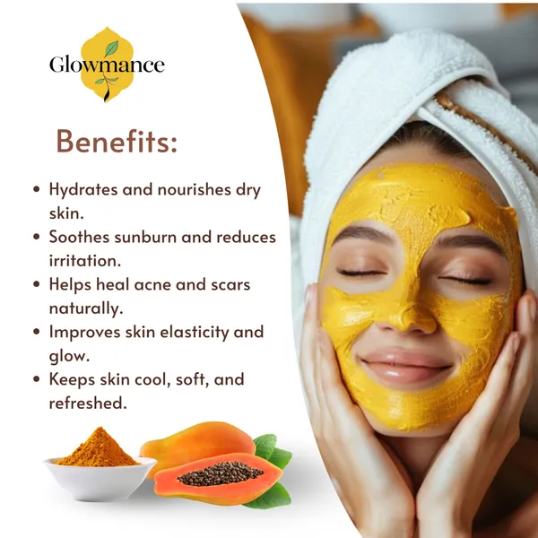 Papaya_Face_Pack_Powder_–_250gm_|_Natural_Skin_Brightening_Face_Mask_|_Tan_Removal,_Pigmentation_&_Glowing_Skin
