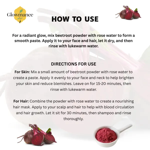 Beetroot_Face_Pack_Powder_–_250gm_|_Natural_Beetroot_Face_Mask_|_Skin_Brightening,_Tan_Removal_&_Healthy_Glow