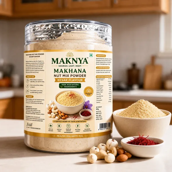 Maknya_Makhana_Nut_Mix_Powder_Kesar_Flavour