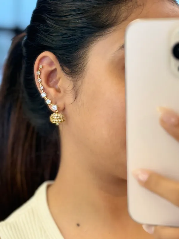 Gold_Tone_Crystal_Ear_Cuff_Drop_Earring_for_Women
