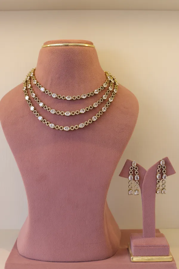Gold_Tone_Crystal_Necklace_Set_for_Women
