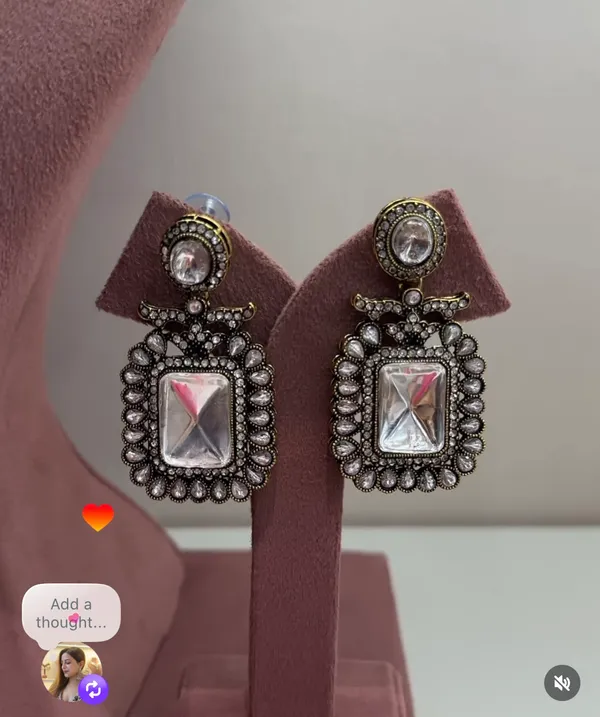 Oxidised_Finish_Necklace_And_Earrings_Set_for_Women