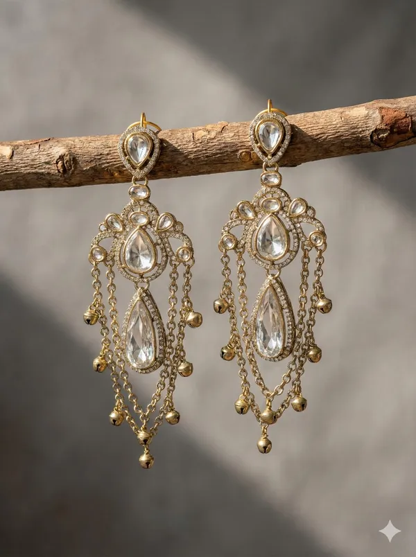 Gold_Tone_Crystal_Chandelier_Earrings_for_Women