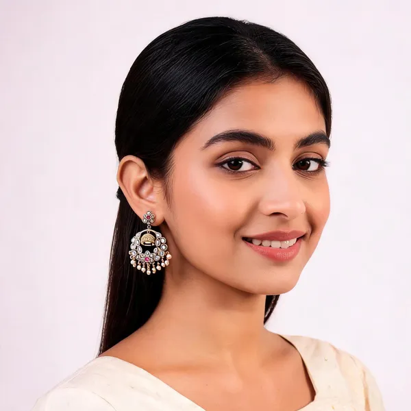Gold_Tone_Stone_Studded_Jhumka_Earrings_For_Women