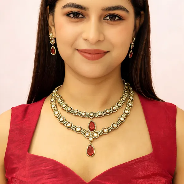 Gold_Tone_Kundan_Necklace_Set_For_Women