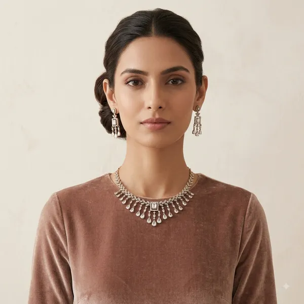 Mauve_Embellished_Ethnic_Necklace_Set_For_Women