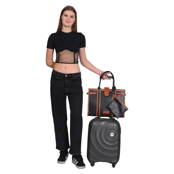 Black_And_Tan_Pu_Premium_Laptop_Tote_Bag_For_Women
