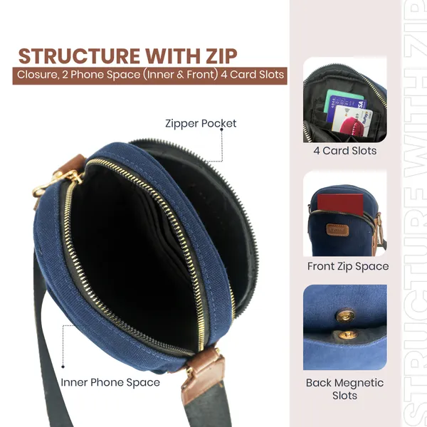 Blue_And_Tan_Canvas_Premium_Sling_Bag_For_Women